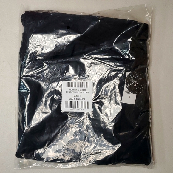 ❤️NWT VINTAGE TORRID BERMUDA BIKE SWIM SHORTS - POCKETS BIKINI BOTTOM PLUS SIZE - Picture 4 of 16